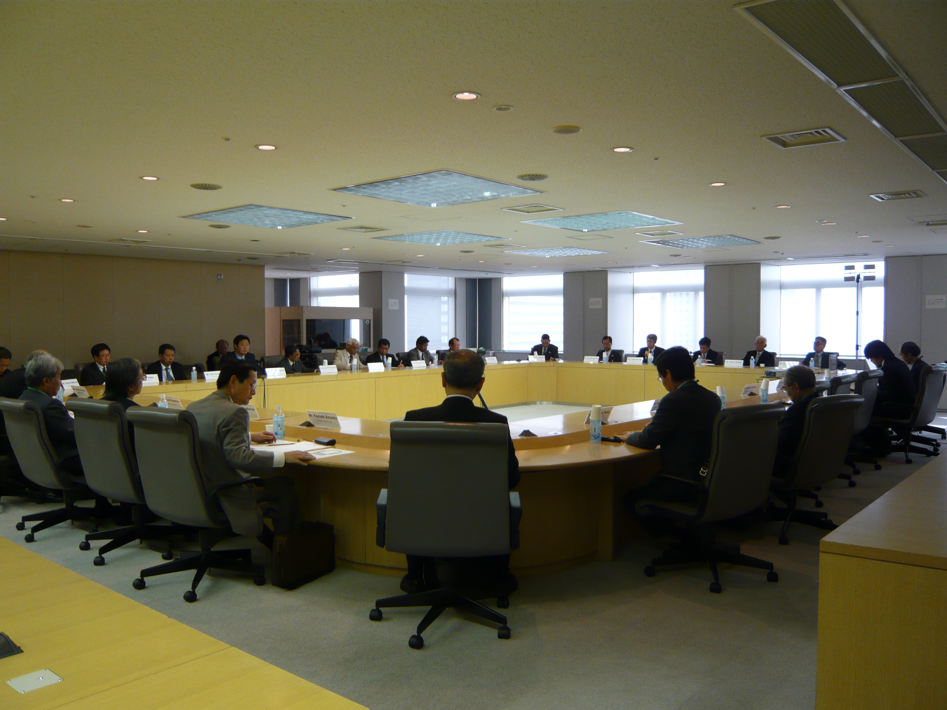 実務担当者会議の様子