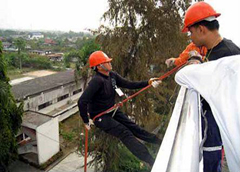 A rescue drill